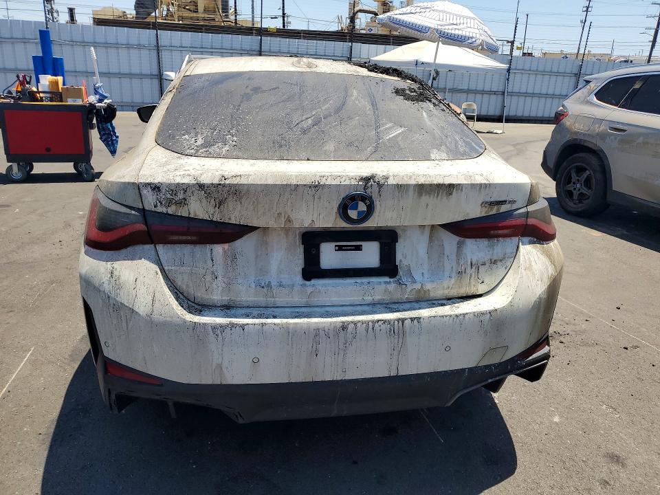 2024 Bmw I4 მანქანა იყიდება აუქციონზე, vin: WBY43AW09RFR86921, აუქციონის ნომერი: 62523616