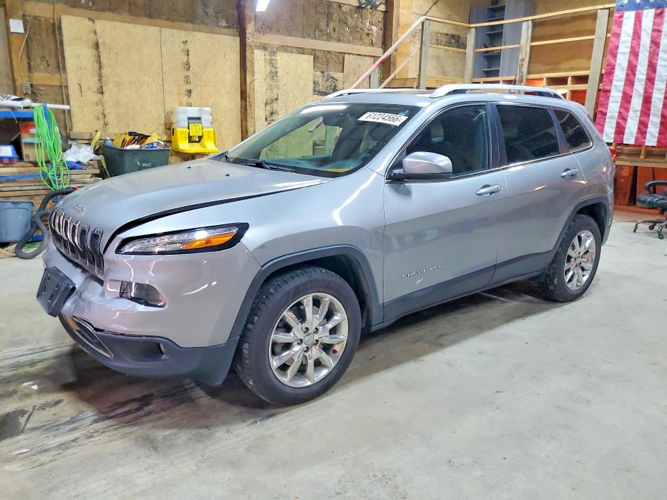 61224566 :رقم المزاد ، 1C4PJMDS0FW710455 vin ، 2015 Jeep Cherokee مزاد بيع