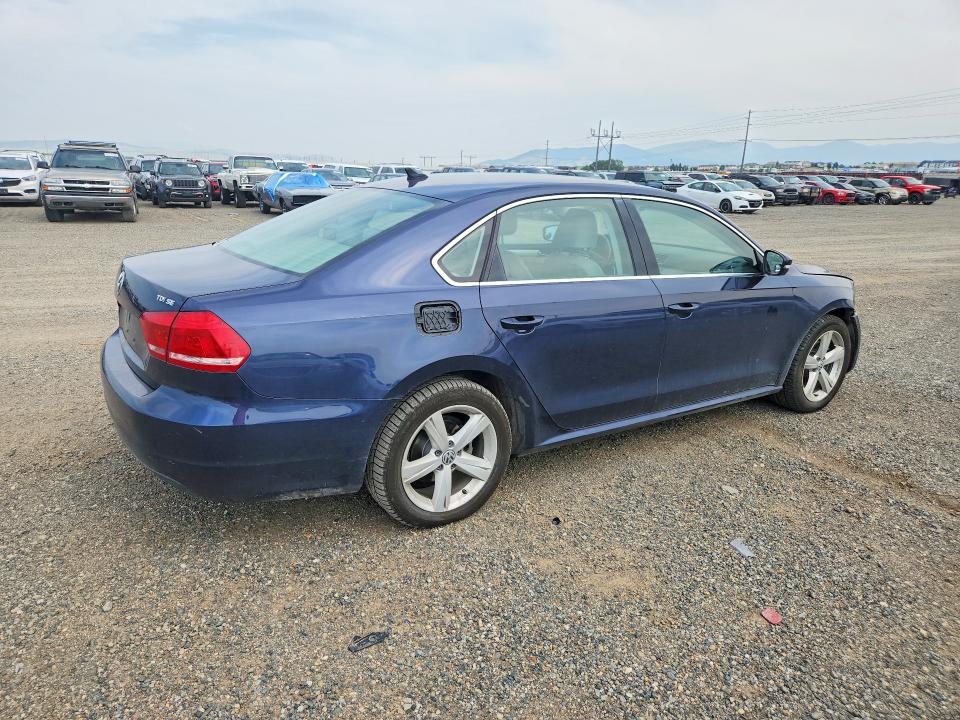 Продаж на аукціоні авто 2013 Volkswagen Passat, vin: 1VWBN7A31DC119897, номер лоту: 61851136