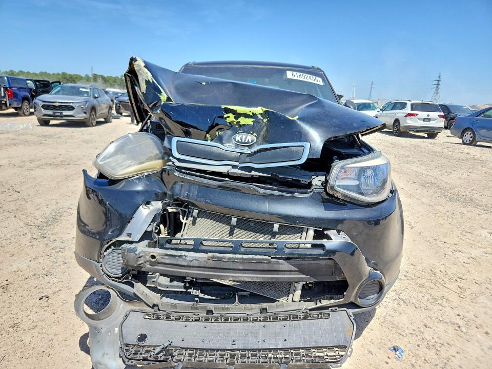 2015 Kia Soul მანქანა იყიდება აუქციონზე, vin: KNDJP3A54F7200505, აუქციონის ნომერი: 61892456