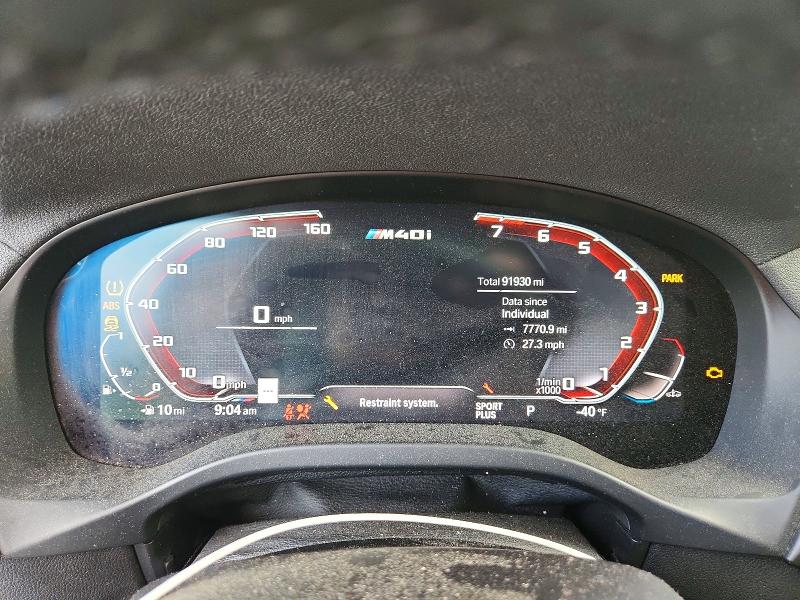 2020 Bmw X3 მანქანა იყიდება აუქციონზე, vin: 5UXTY9C02L9B04013, აუქციონის ნომერი: 60932726