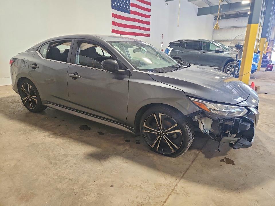 2022 Nissan Sentra მანქანა იყიდება აუქციონზე, vin: 3N1AB8DV8NY241744, აუქციონის ნომერი: 60853626
