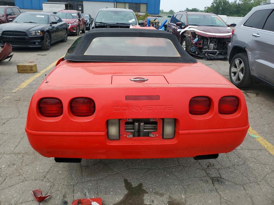 1993 Chevrolet Corvette მანქანა იყიდება აუქციონზე, vin: 1G1YY33P5P5104608, აუქციონის ნომერი: 61764016