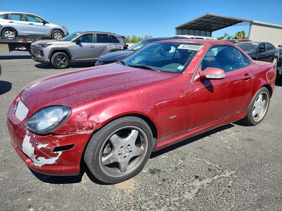 Продажа на аукционе авто 2001 Mercedes-benz Slk, vin: WDBKK65F11F174658, номер лота: 62288066