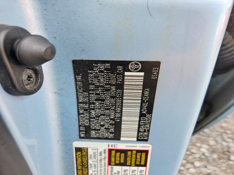 Auction sale of the 2009 Toyota Camry, vin: 4T1BE46KX9U851539, lot number: 63316476