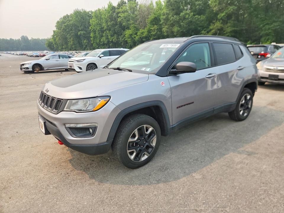 Продажа на аукционе авто 2018 Jeep Compass, vin: 3C4NJDDB0JT470040, номер лота: 60577606