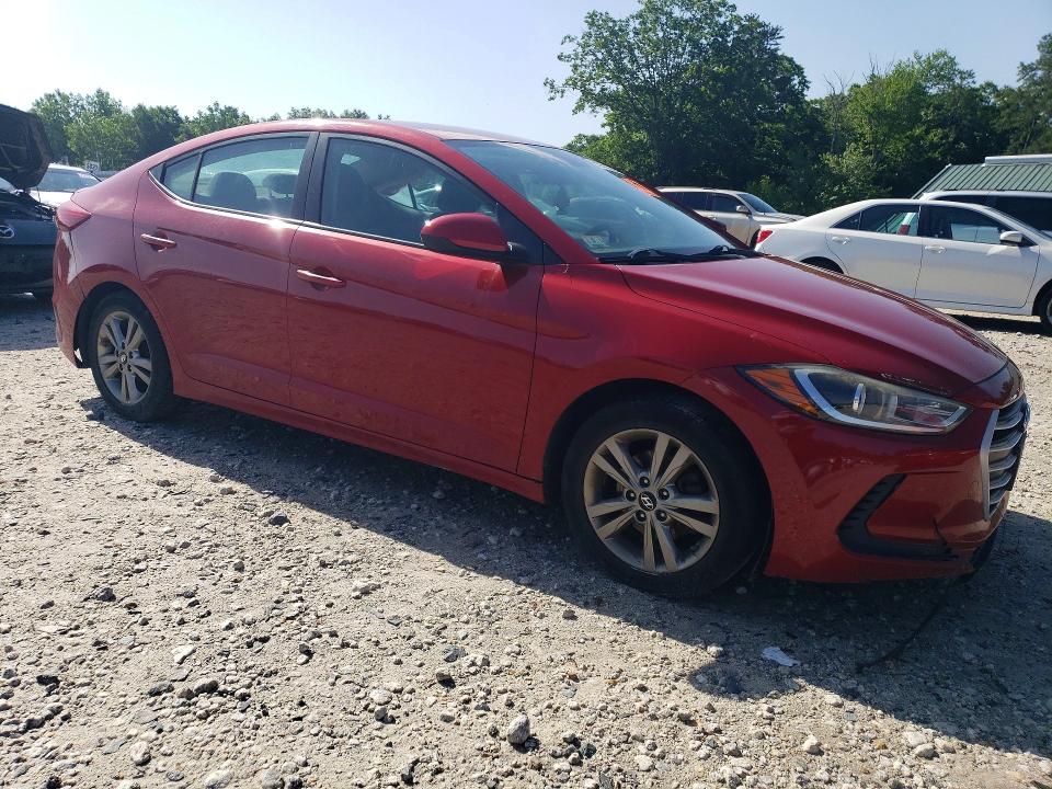 2017 Hyundai Elantra მანქანა იყიდება აუქციონზე, vin: KMHD84LF0HU188987, აუქციონის ნომერი: 58960166