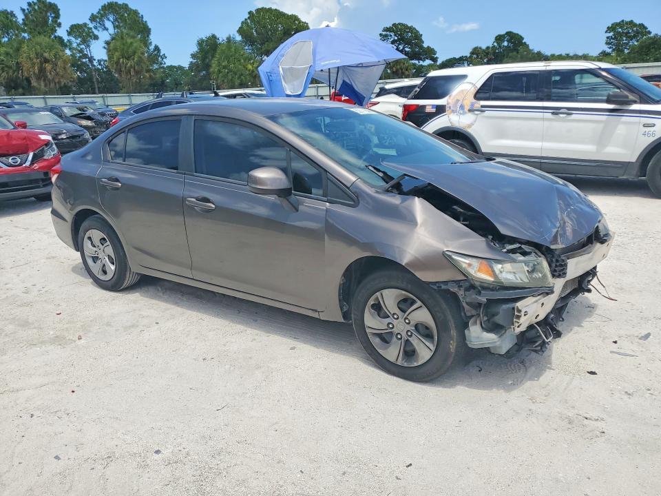 62011836 :رقم المزاد ، 19XFB2F5XDE066166 vin ، 2013 Honda Civic مزاد بيع