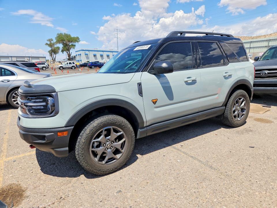 60996576 :رقم المزاد ، 3FMCR9D92PRD08907 vin ، 2023 Ford Bronco Sport مزاد بيع