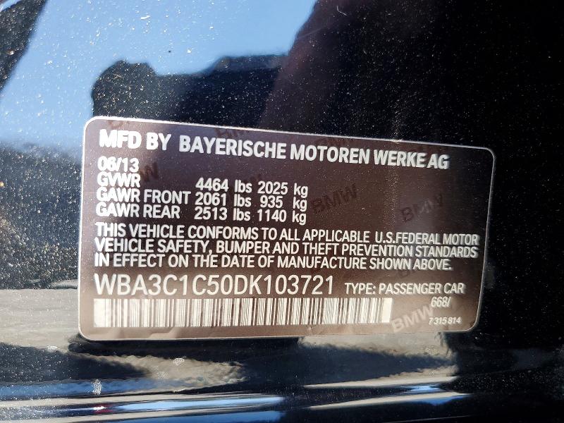 Продажа на аукционе авто 2013 Bmw 328, vin: WBA3C1C50DK103721, номер лота: 63152526