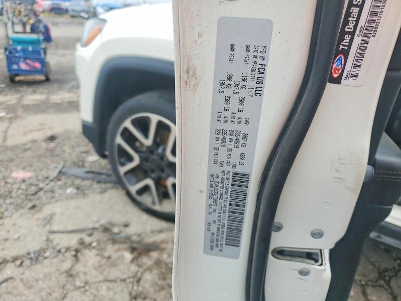 Продажа на аукционе авто 2018 Jeep Compass, vin: 3C4NJDCB3JT206912, номер лота: 59880936