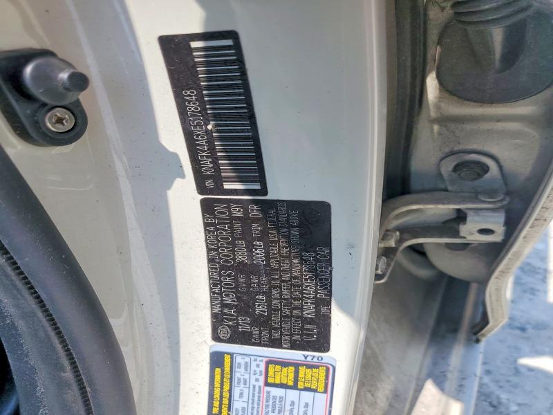 63024066 :رقم المزاد ، KNAFK4A6XE5178648 vin ، 2014 Kia Forte مزاد بيع