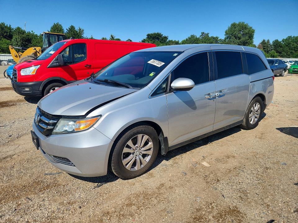 85637005 :رقم المزاد ، 5FNRL5H42EB058445 vin ، 2014 Honda Odyssey مزاد بيع