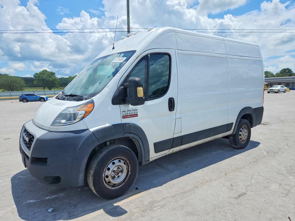 61316406 :رقم المزاد ، 3C6TRVBG3KE547985 vin ، 2019 Ram Promaster 1500 مزاد بيع