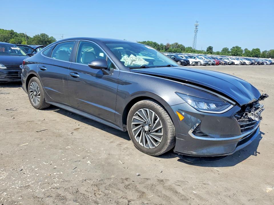 60980736 :رقم المزاد ، KMHL34JJ0MA032509 vin ، 2021 Hyundai Sonata Hybrid مزاد بيع