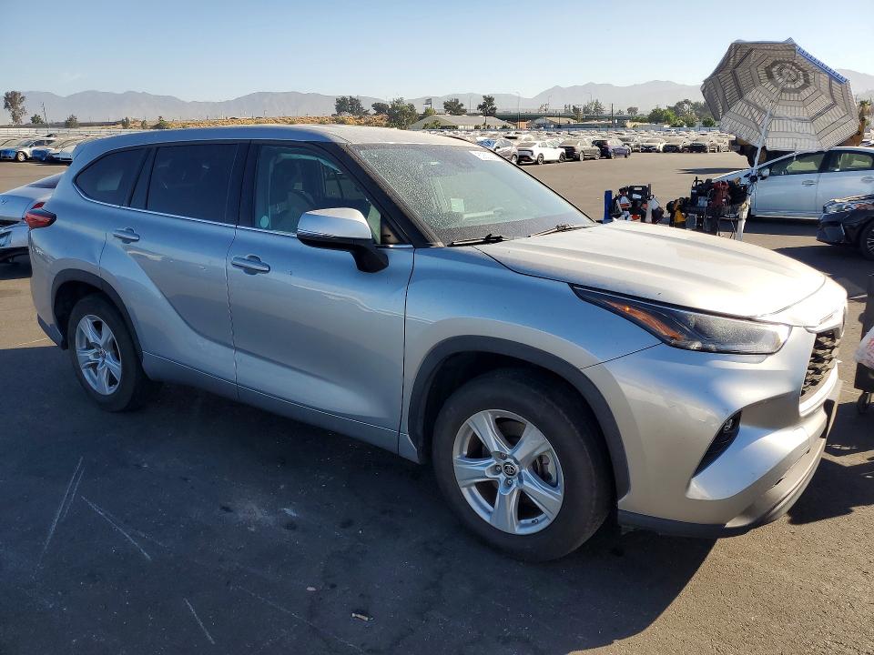 2021 Toyota Highlander მანქანა იყიდება აუქციონზე, vin: 5TDZZRAHXMS041342, აუქციონის ნომერი: 60832636