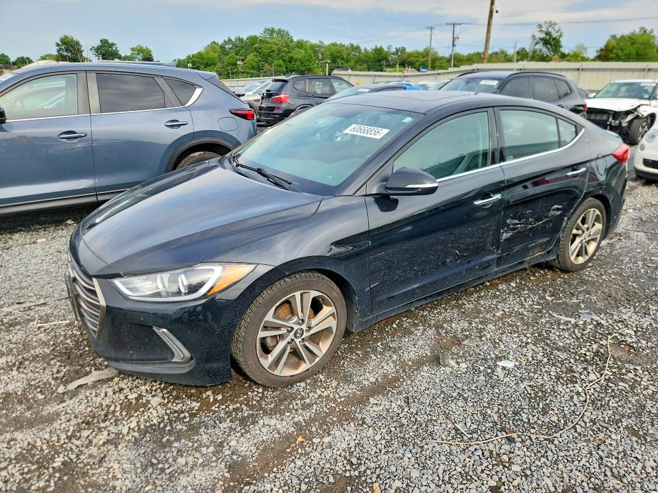 2017 Hyundai Elantra მანქანა იყიდება აუქციონზე, vin: 5NPD84LF6HH074054, აუქციონის ნომერი: 60668856