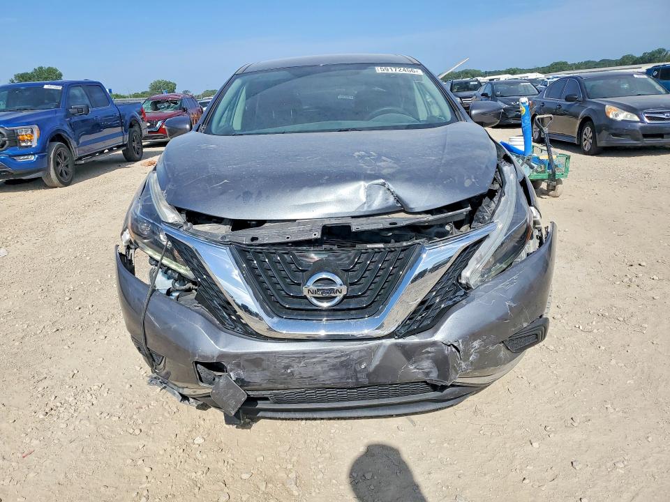 59172456 :رقم المزاد ، 5N1AZ2MH2JN172634 vin ، 2018 Nissan Murano مزاد بيع