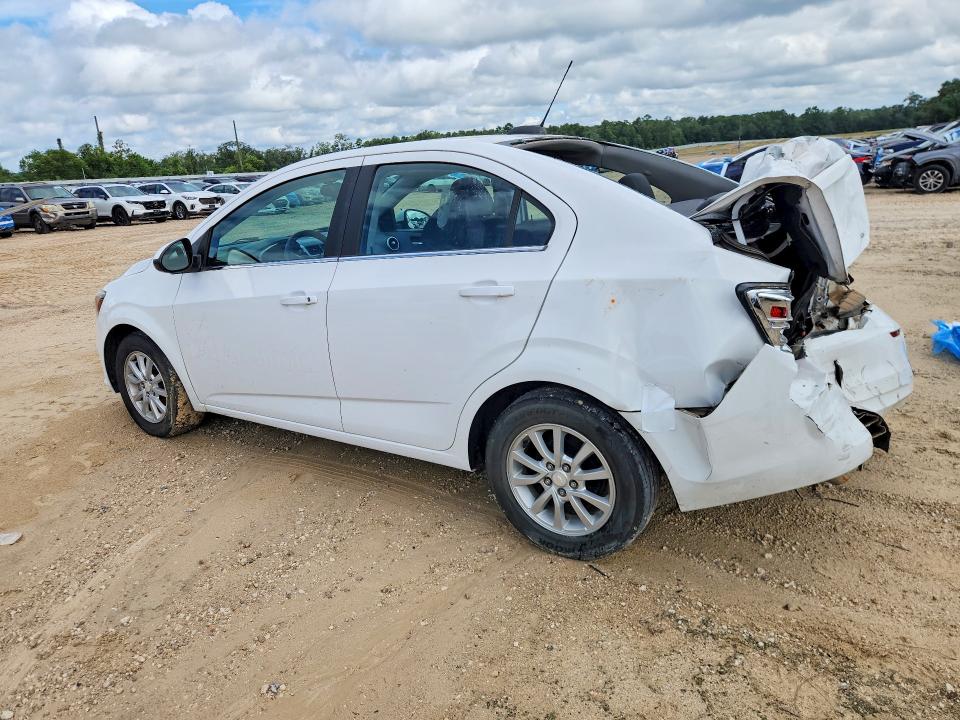 2019 Chevrolet Sonic მანქანა იყიდება აუქციონზე, vin: 1G1JD5SB2K4101954, აუქციონის ნომერი: 56586236