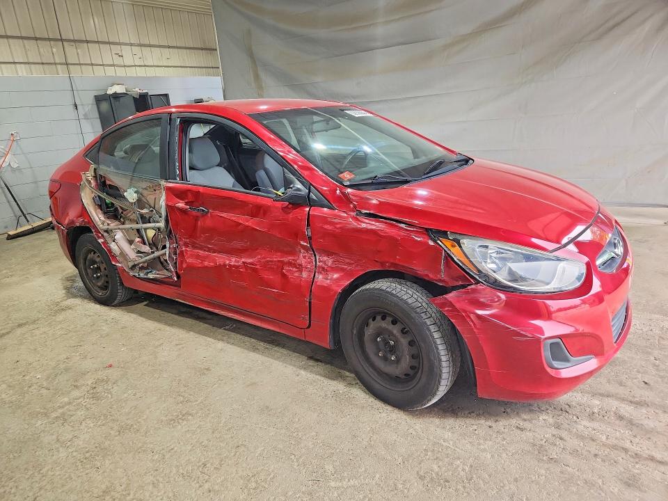 62928856 :رقم المزاد ، KMHCT4AE2EU733555 vin ، 2014 Hyundai Accent مزاد بيع