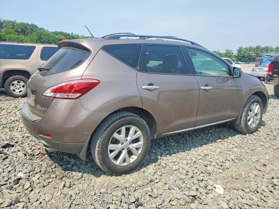 Продажа на аукционе авто 2012 Nissan Murano, vin: JN8AZ1MW3CW203808, номер лота: 61250706