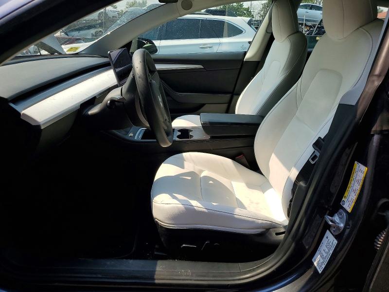 2022 Tesla Model 3 მანქანა იყიდება აუქციონზე, vin: 5YJ3E1EB8NF195644, აუქციონის ნომერი: 59846656