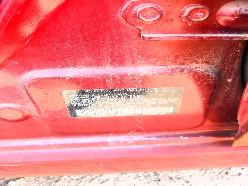 Aukcja sprzedaży 2013 Subaru Impreza, vin: JF1GJAC64DH002185, numer aukcji: 61549846