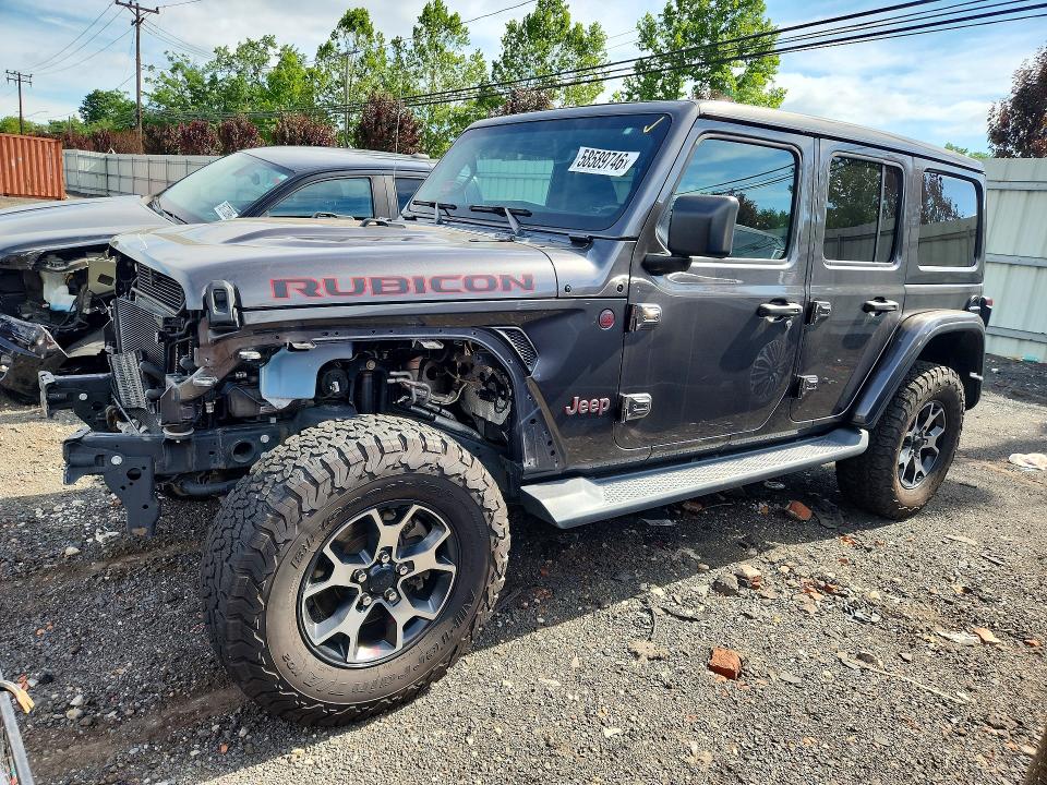58589746 :رقم المزاد ، 1C4HJXFN4KW550698 vin ، 2019 Jeep Wrangler Unlimited مزاد بيع