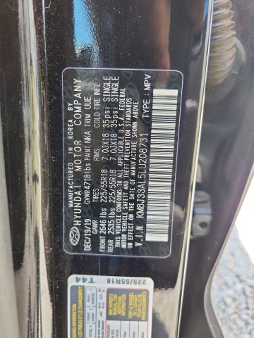 Продажа на аукционе авто 2020 Hyundai Tucson, vin: KM8J33AL5LU208731, номер лота: 62004866