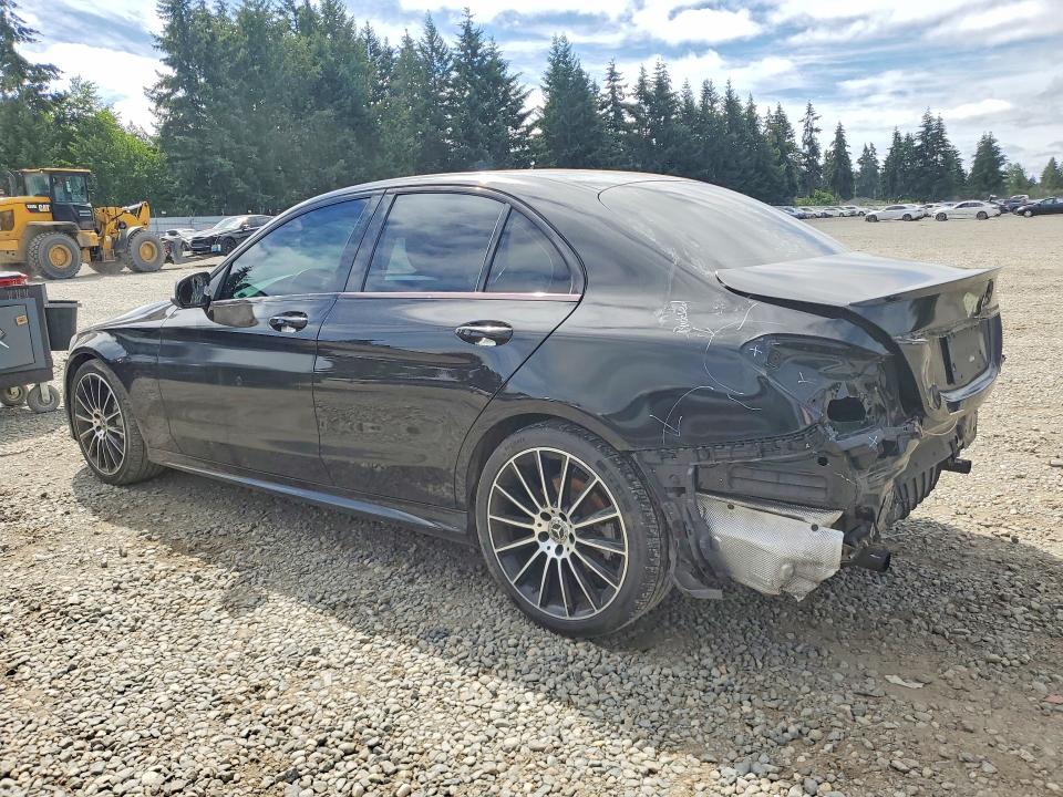 59299306 :رقم المزاد ، WDDWF4JB5JR409663 vin ، 2018 Mercedes-benz C مزاد بيع