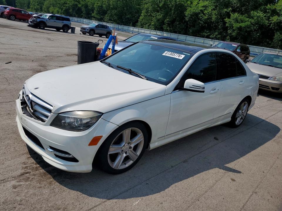 61305776 :رقم المزاد ، WDDGF8BB6BR146143 vin ، 2011 Mercedes-benz C مزاد بيع