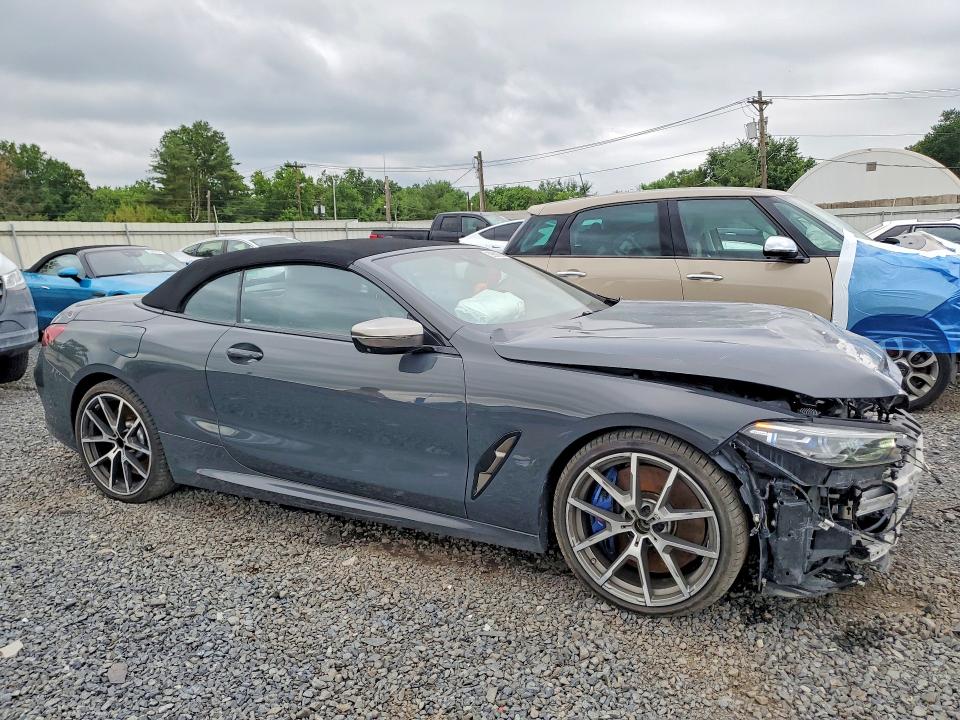 59656806 :رقم المزاد ، WBAFY4C06MCF24554 vin ، 2021 Bmw M850xi مزاد بيع