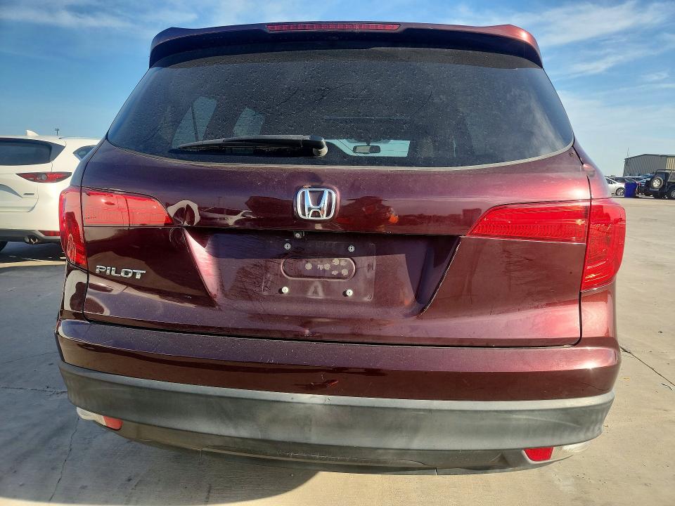 59590086 :رقم المزاد ، 5FNYF5H73GB022327 vin ، 2016 Honda Pilot مزاد بيع