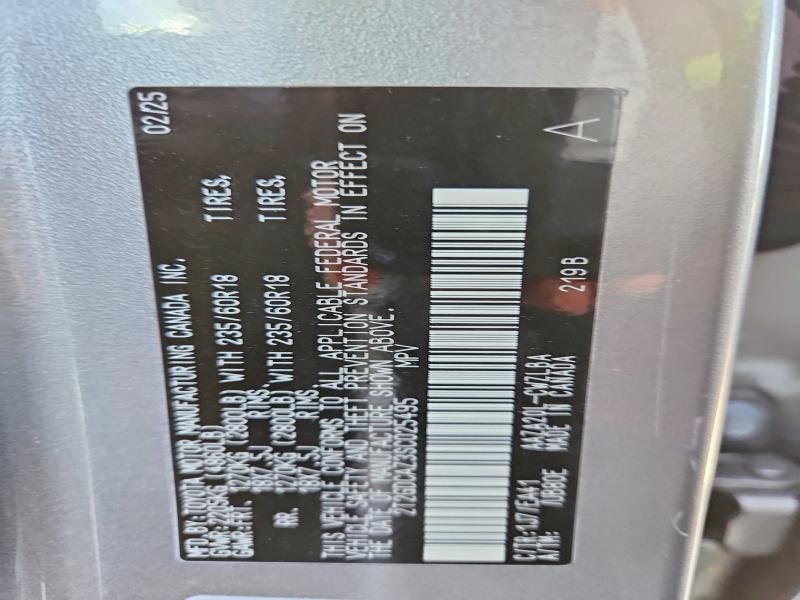 61433276 :رقم المزاد ، 2T2GDCAZ3SC025495 vin ، 2025 Lexus Nx مزاد بيع