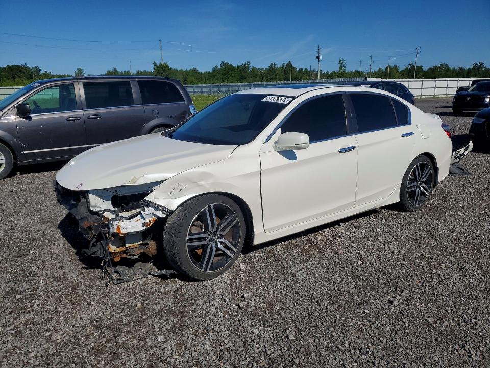 2017 Honda Accord მანქანა იყიდება აუქციონზე, vin: 1HGCR2F52HA801201, აუქციონის ნომერი: 61399976