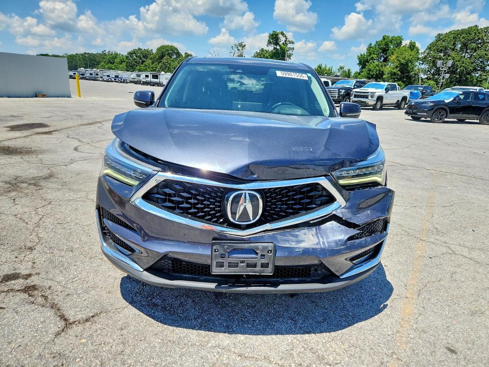 59901556 :رقم المزاد ، 5J8TC2H70LL033053 vin ، 2020 Acura Rdx مزاد بيع