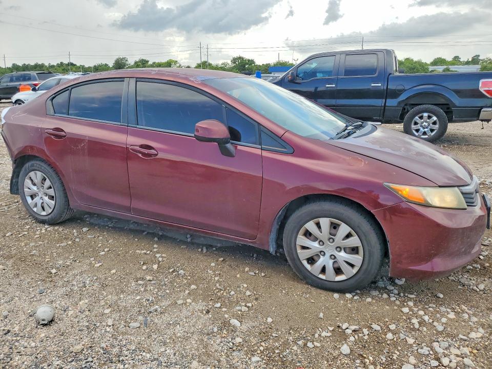 Продажа на аукционе авто 2012 Honda Civic, vin: 2HGFB2F5XCH582998, номер лота: 60498306