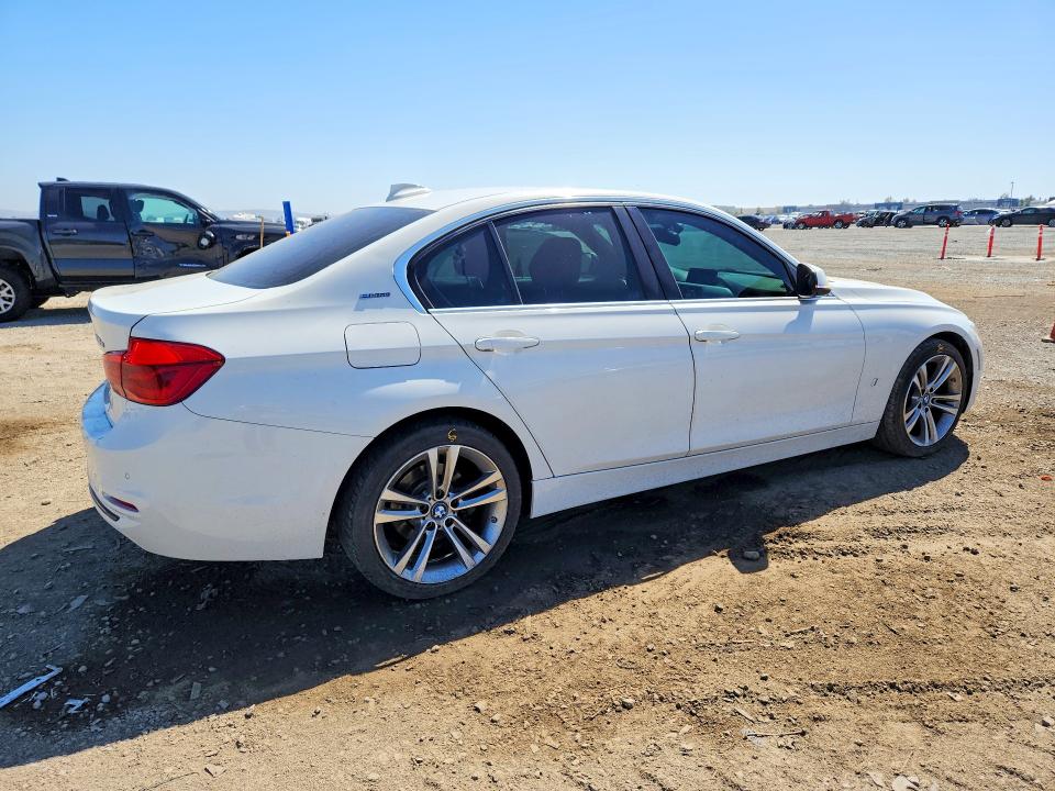 2017 Bmw 330e მანქანა იყიდება აუქციონზე, vin: WBA8E1C30HA156896, აუქციონის ნომერი: 60702146