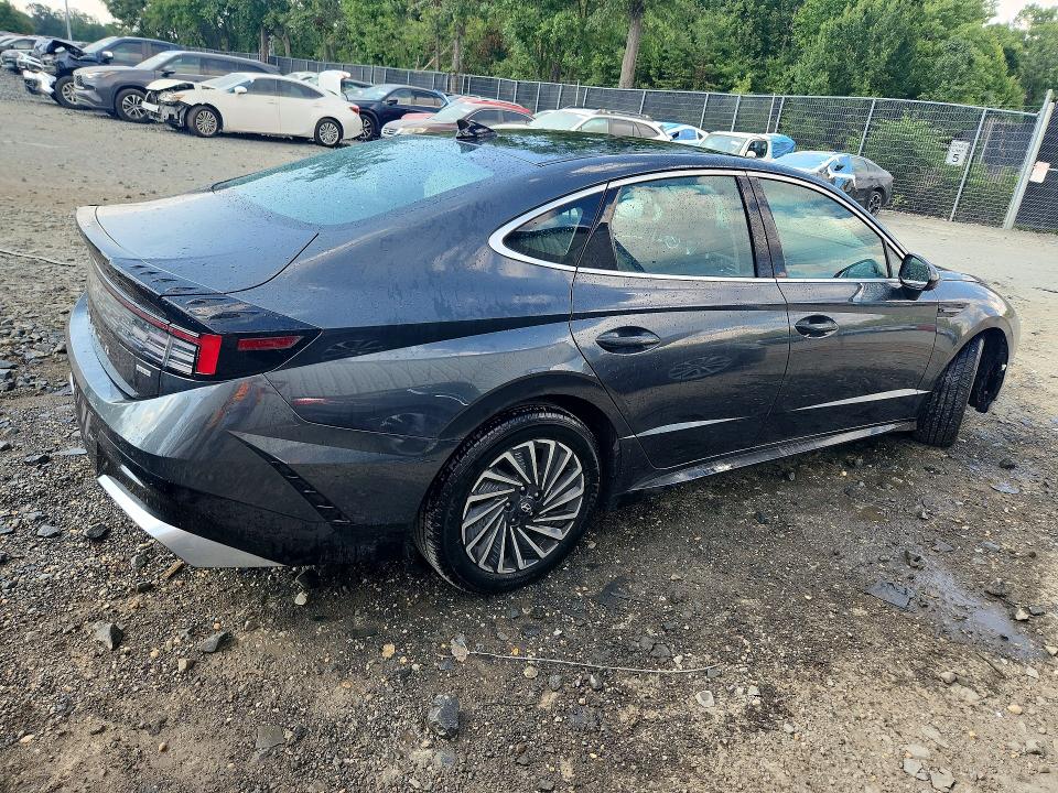 63419816 :رقم المزاد ، KMHL34JJ2RA094694 vin ، 2024 Hyundai Sonata Hybrid مزاد بيع