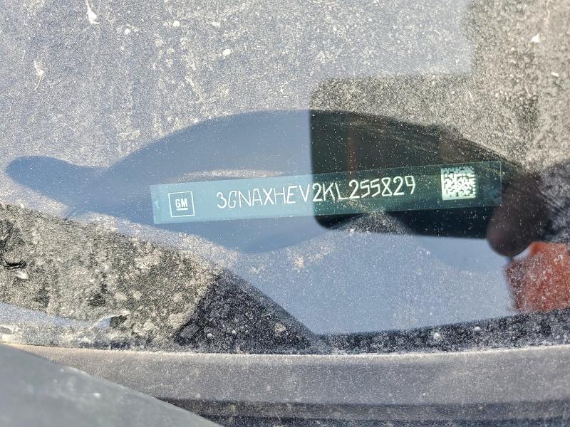Aukcja sprzedaży 2019 Chevrolet Equinox, vin: 3GNAXHEV2KL255829, numer aukcji: 60156716