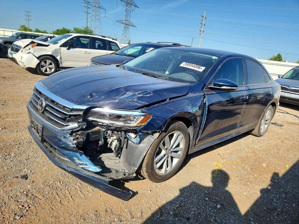 2021 Volkswagen Passat მანქანა იყიდება აუქციონზე, vin: 1VWAA7A34MC013225, აუქციონის ნომერი: 59894096