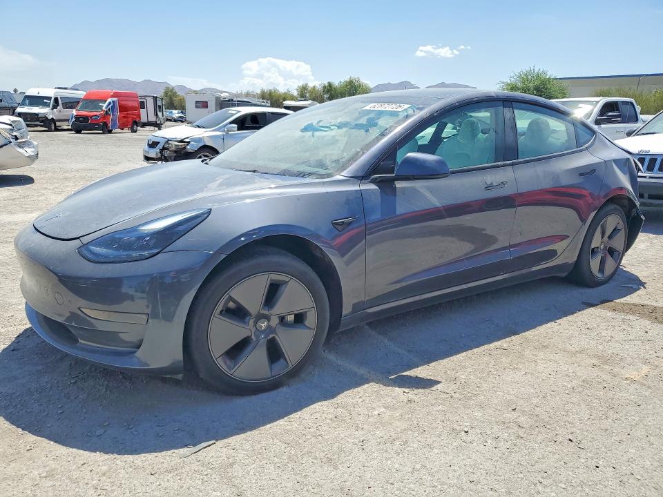 62872726 :رقم المزاد ، 5YJ3E1EA8PF586254 vin ، 2023 Tesla Model 3 مزاد بيع