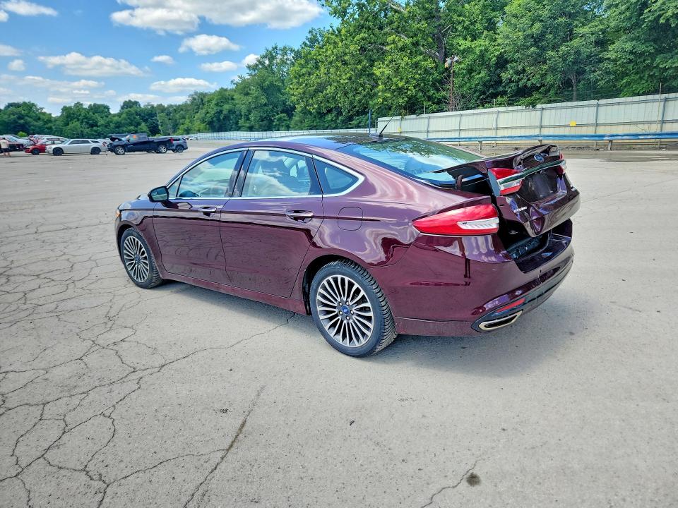 61935206 :رقم المزاد ، 3FA6P0T98HR394607 vin ، 2017 Ford Fusion مزاد بيع