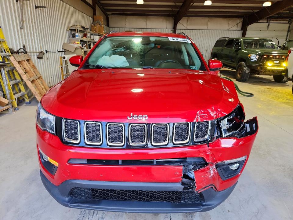 Продажа на аукционе авто 2019 Jeep Compass, vin: 3C4NJDBB8KT734576, номер лота: 62872886