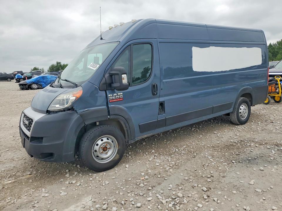 2020 Ram Promaster 3500 მანქანა იყიდება აუქციონზე, vin: 3C6URVJG7LE108084, აუქციონის ნომერი: 63055036