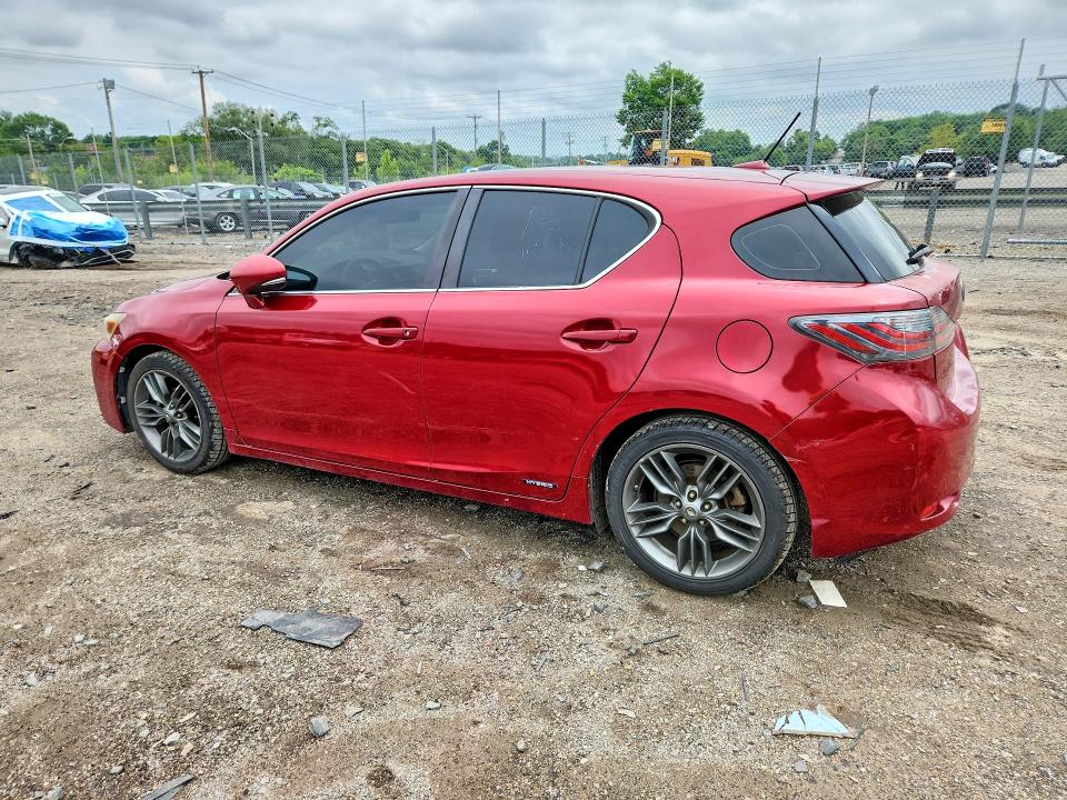 Aukcja sprzedaży 2012 Lexus Ct, vin: JTHKD5BH8C2121279, numer aukcji: 59869556