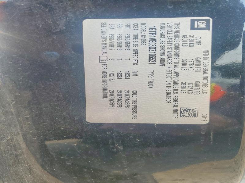 62610486 :رقم المزاد ، 1GTR1VE03DZ106521 vin ، 2013 Gmc Sierra مزاد بيع