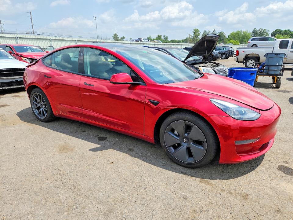 Продажа на аукционе авто 2021 Tesla Model 3, vin: 5YJ3E1EA9MF982107, номер лота: 59172036