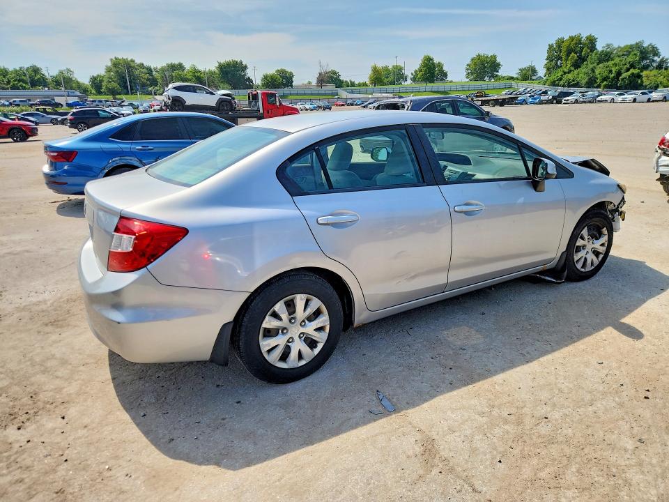 62656756 :رقم المزاد ، 19XFB2F54CE086380 vin ، 2012 Honda Civic مزاد بيع