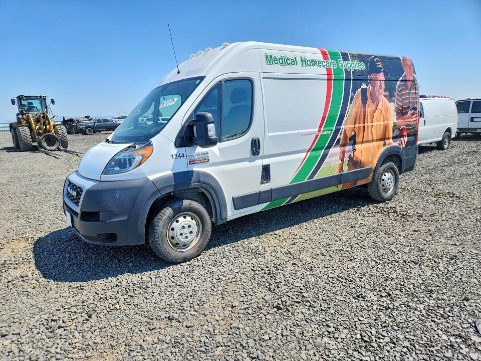 62124706 :رقم المزاد ، 3C6TRVDG7LE128021 vin ، 2020 Ram Promaster 2500 مزاد بيع